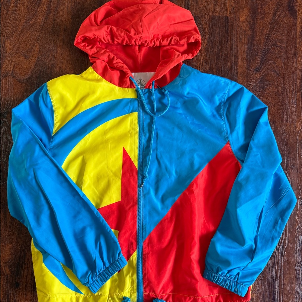 Disney Red and Blue Utility Jacket with Hood